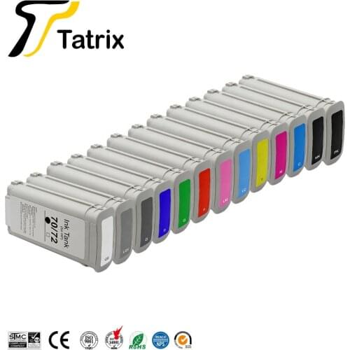 Tatrix H-70 Premium Compatible Color Ink Cartridge For HP70 for HP DesignJet Z3100 Z3200 Printer