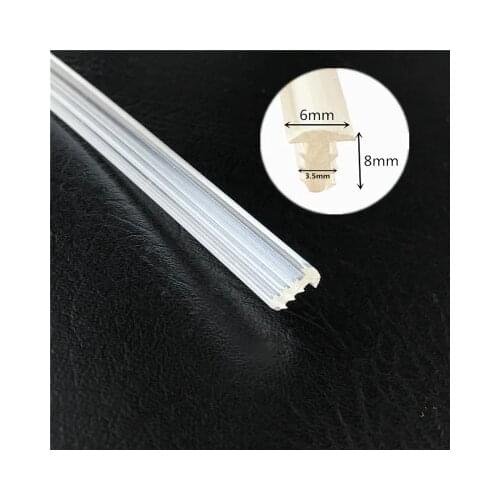 Rubber Strip for Bearing Seal Strip Car Sealing Bar J Shape 12 Sizes Black Transparent White