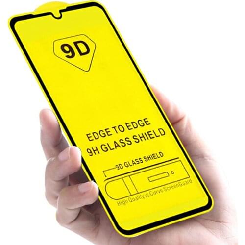 50pcs 9D Tempered Glass for Samsung A51/A41/A71/A31/A21/A11 Full Cover 9D Screen Protector For Galaxy J2 Pro 2018/A90/A80/A70S