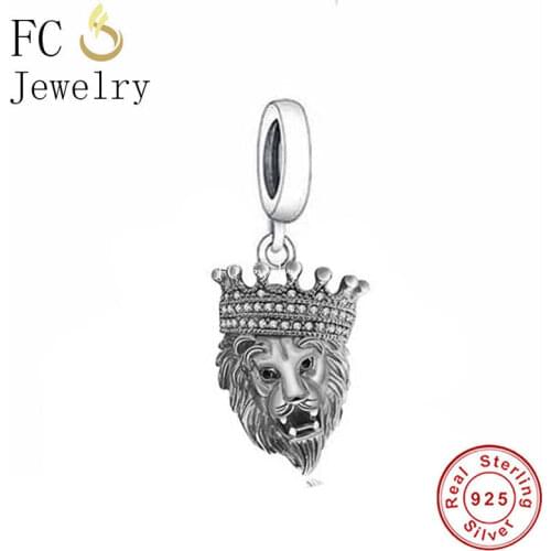 FC Jewelry Fit Original Charm Bracelet Authentic 925 Sterling Silver Killer Face Bead For Making Women Halloween Berloque 2021