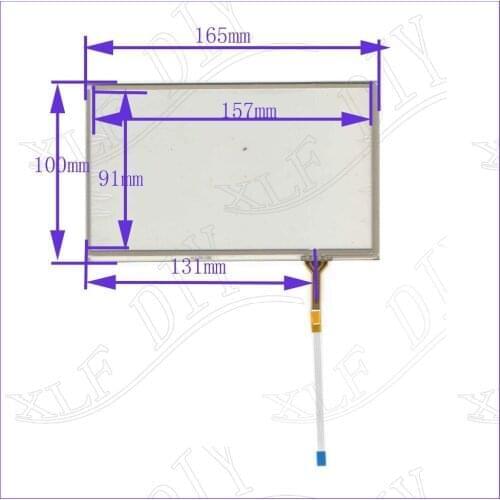 ZhiYuSun BR579-070 compatible 7inch 4lines NEW touch screen panel TOUCH glass sensor for DVD car this is compatible
