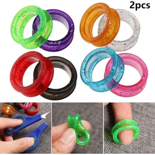 1Pair Grooming Scissors Ring Durable Silicone Ring Pet Shears Accessories Professional Dog Pet Hair Cutting Shears