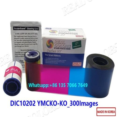 10Pieces Compatible DIC10202 YMCKOKO 300 Prints Matica DCP340 DCP240 Printer