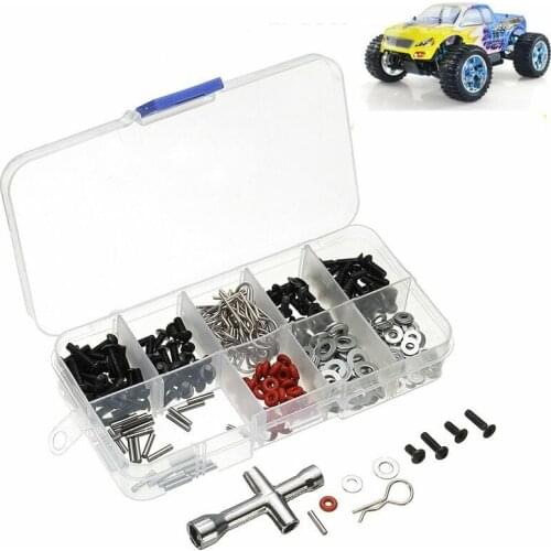 270PCS Set Screws Box Repair Tool Kit For HSP 1/10 RC Car Parts