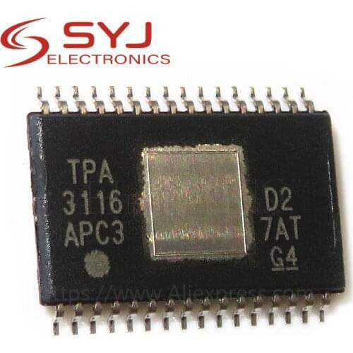 5pcs/lot TPA3116D2DADR HTSSOP32 TPA3116D2 HTSSOP-32 TPA3116 TSSOP In Stock