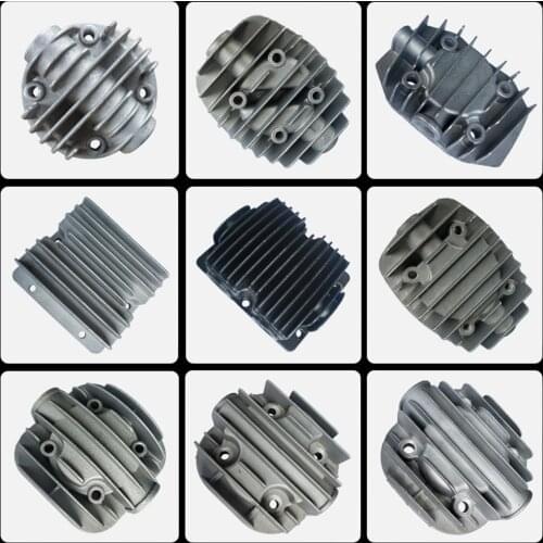 Air Compressor Spare Parts Metal 0.6" Threaded Cylinder Head