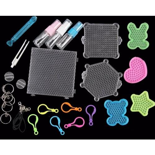 Diy Pegboard Tools Water Beads Toys For Children Set Fuse Jigsaw Girl Gift Handicrafts Beadbond Educational Puzzle Kids Arts Toy