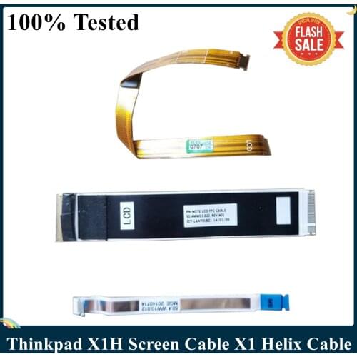 LSC Used Original Lenovo Thinkpad X1H Screen Cable X1 Helix Touch Cable Induction Cable 50.4WW03.022