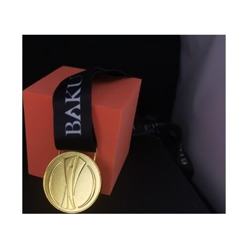 2021 Europa League Champions Medal Metal Medal Replica Medals Gold Medal Silver Medal Football Souvenirs Fans Collections