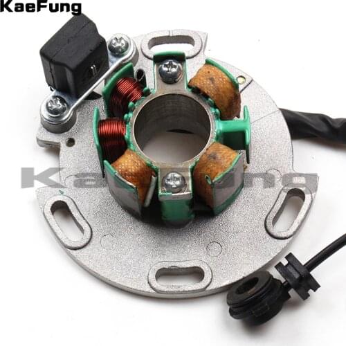 Motorcycle LF Lifan 150cc 8 coil Magneto Stator for Horizontal Motor Racing Rotor Dirt pit monkey Bike 140