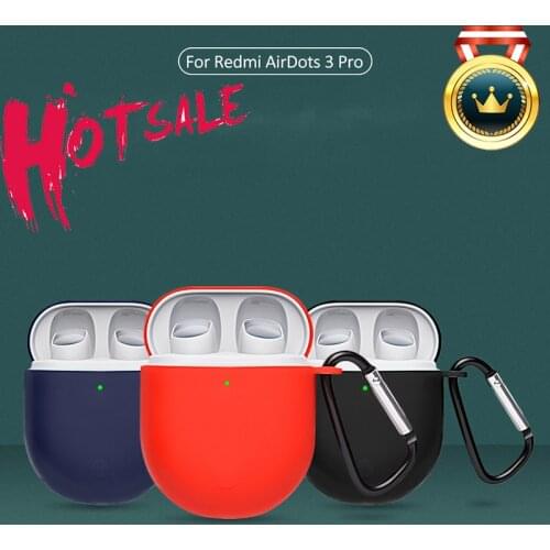Soft Silicone Earphone Case For Xiaomi Redmi Buds 3 Pro Tws Wireless Earbuds Protect Shell For Airdots 3 Pro Headphone Cover