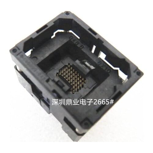 Opentop JINYUSHI for BGA48 CBGA 8*10MM 0.75MM CBG048B IC Burning seat Adapter testing seat Test Socket test bench in stock