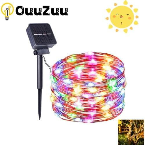 OuuZuu Solar LED Lights