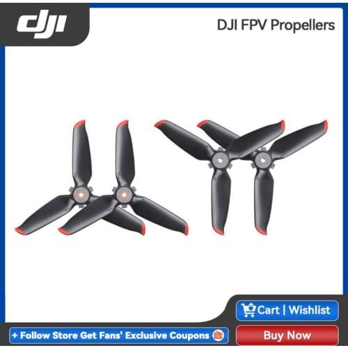 DJI FPV Propellers Powerful, easy to mount, secure, durable, and well-balanced propellers Original brank new
