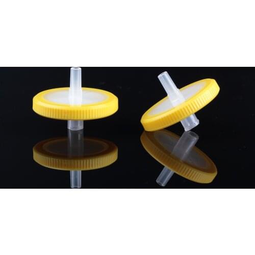 Syringe Filters PES Luer Lock OD 33MM 0.22 Micron Disposable Microporous Needle Filtration PES Membrane Needle Filter 100pcs/pk