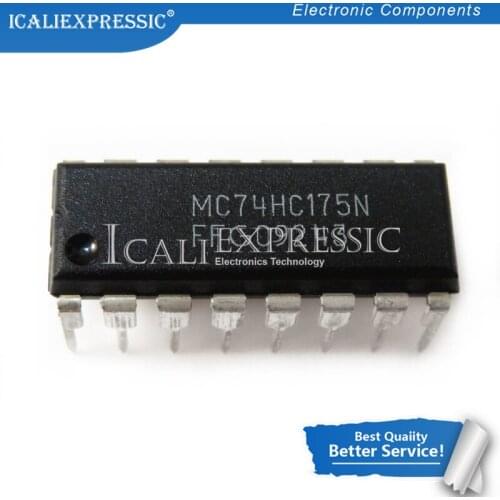 10PCS HD74HC175P SN74HC175N 74HC175 DIP-16 new original In Stock