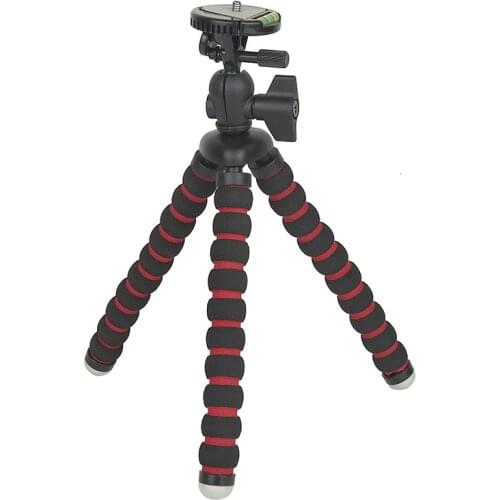 11.4in Octopus Flexible Mini Tripod Monopod Stand Gorillapod with Level Vial for Phone SLR Gopro Digital DV Camera Accessories