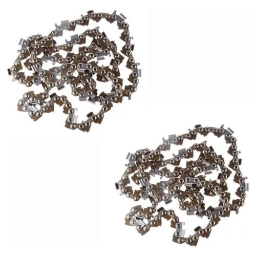 2Pcs 18' 72 Drive Links Universal Chainsaw Saw Chain Gardening Power Tool