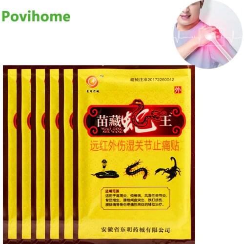 24/40 pcs Snake Venom Extract Plaster Pain Relief Patch Knee Joints Sprain Rheumatism Arthritis Stickers Medical Massage Plaster