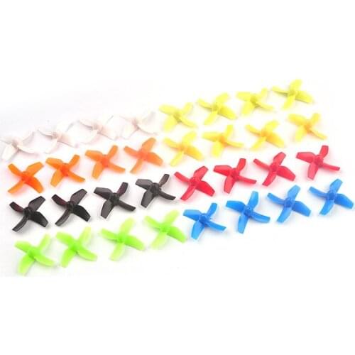 31mm 4-Blade Propeller CW CCW 0.8mm for Blade Inductrix H36 Tiny6 E010 Tinywhoops Quad Drone 614 615 Brushed Motor DIY Parts