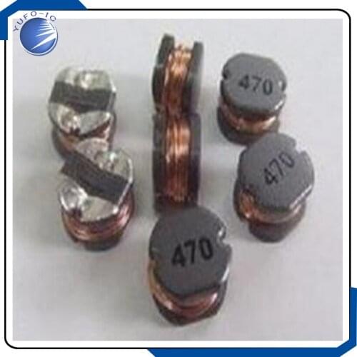 5pcs/LOT CD43 470uh inductor 4532 inductors 470UH inductance power coil wire winding Inducrors