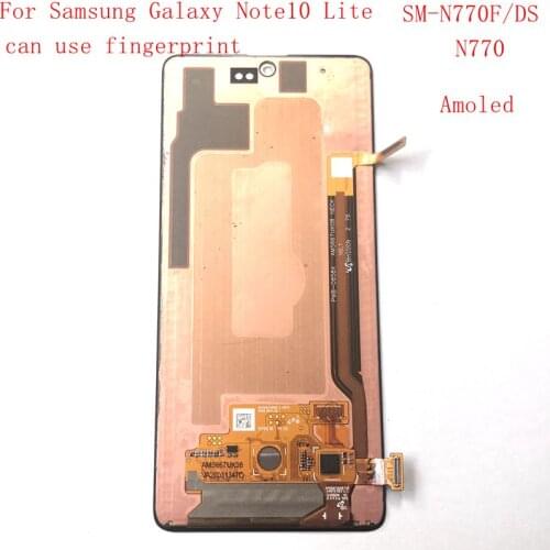 Amoled For Samsung Galaxy Note10 lite Lcd screen Display+Touch Glass Digitizer Assembly SM-N770F/DS N770