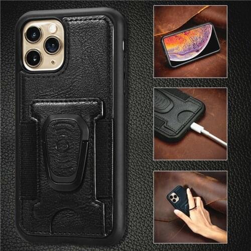 Luxury Fashion Shockproof Phone Case For iPhone 11 12 Pro XS Max 11 Pro Max X XR 7 8 6 6S Plus With Finger Ring Phone Case Cover