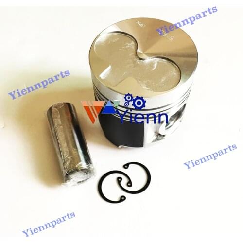 For Caterpillar Cat 3024 Piston kit with pin clips Excavator Tractor Loader Diesel Engine Repair Parts