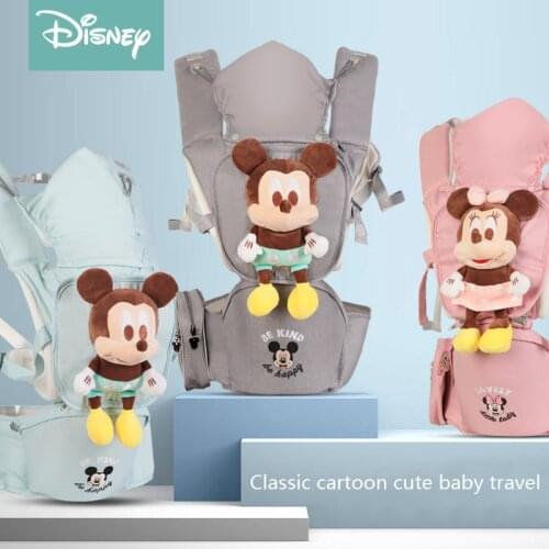 Disney Baby Carrier Ergonomic Infant Baby Hipseat Sling Breathable Front Facing Kangaroo Baby Wrap Carrier for Travel Backpack