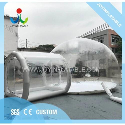 Customized Giant Inflatable Outdoor Camping Clean Dome Air Bubble Tent