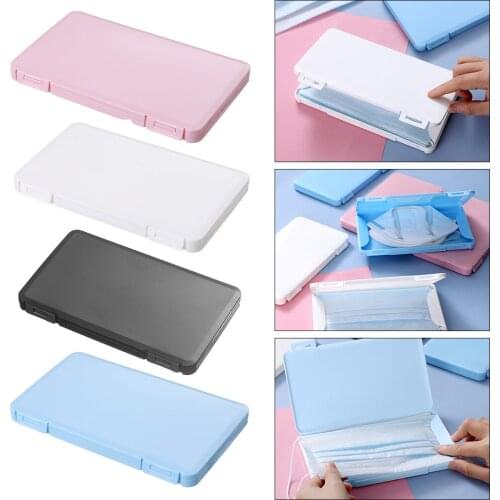 Storage Box Portable Holder Organizer Face s Container Dustproof Case Storage