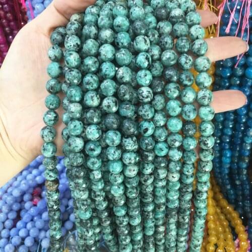 Natural Stone Section Beads 10mm for Jewelry Making DIY Beads Bracelets Bangles Necklace