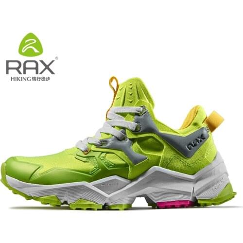 RAX Womens Breathable Future Style Lightweight Hiking Shoes Men Antiskid Cushioning Outdoor Climbing Trekking Shoes Men 423W