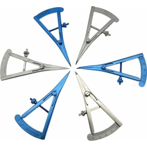 Eyelid Caliper 20mm Castroviejo Caliper Screw adjustment Stainless Steel/Titanium dental/Ophthalmic Instrument