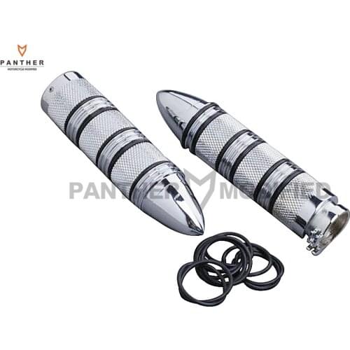 1" 25mm Chrome motorcycle Hand Grips Motor Handle bar case for Honda GL1800 2001-2013 Shadow 600 750 Suzuki M50 C90