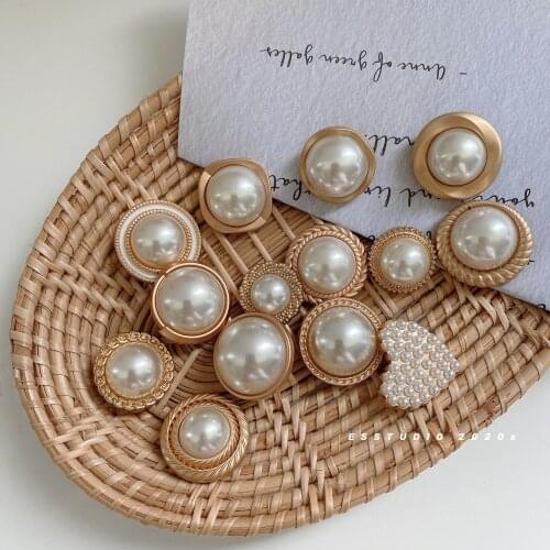 10pcs Metal Buttons For Clothing DIY Apparel Sewing Decorative Button For Crafts Accessories GT-9043