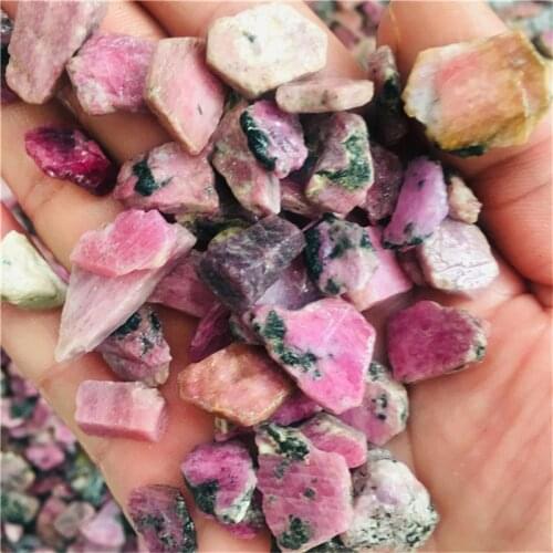 100g large Natural Purple Red Corundum Crystal Rough Specimen Madagascar Specimen Natural Stones and Minerals