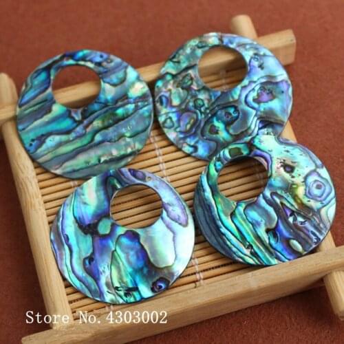 20pcs/lot Natural Round New Zealand Abalone Mother of Pearl shell for DIY Jewelry Peacock & Abalone MOP Pearl shell For Earrings