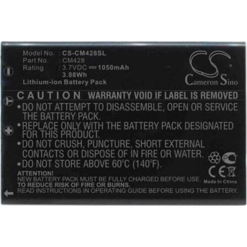 Cameron Sino 1050mAh battery for CREATIVE DiVi CAM 428 Portable Player MP3, MP4, PMP Battery