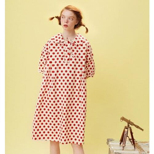 Bebobsons Summer Polka Dot Dresses