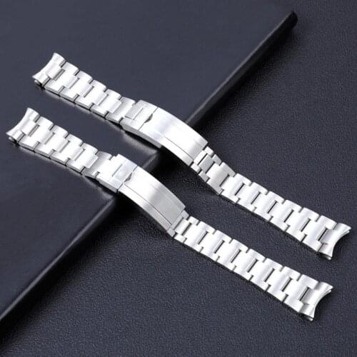 Stainless Steel Watch Band Bracelet for Rolex Submariner Watches 20mm Width On Top Quality
