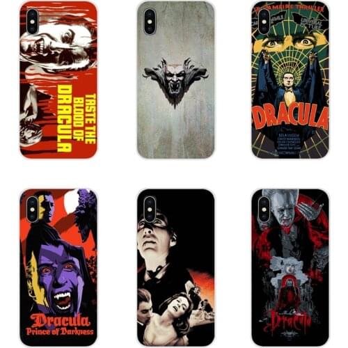 Dracula Horror Movie Accessories Phone Shell Covers For Samsung Galaxy S3 S4 S5 Mini S6 S7 Edge S8 S9 S10 Lite Plus Note 4 5 8 9