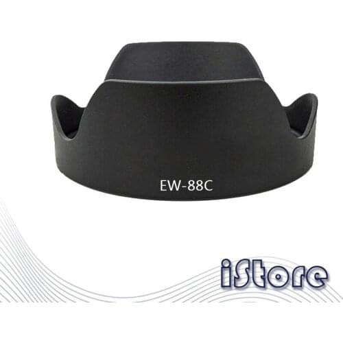 EW-88C lens hood for Canon EF 24-70mm f/2.8L II USM snap-on bracket Can be installed in reverse