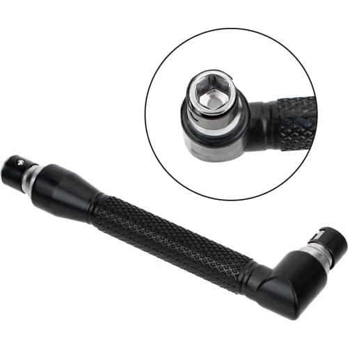 L shape Wrench 1/4 inch /6.35mm Electrical Repair Tool Socket Wrench Screwdriver Twin Angle Head Wrench DIYWORK