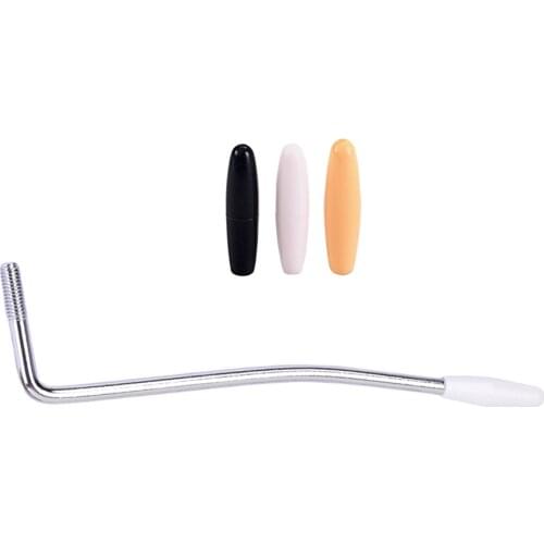 5mm Metal Thread Tremolo Arm Whammy Bar With Tips Knobs For Mexican American Modern Standard Guitar