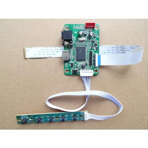 LED HDMI LCD EDP mini Controller Board panel monitor For B156XTN04.5/6 1366X768 Screen cable 15.6"