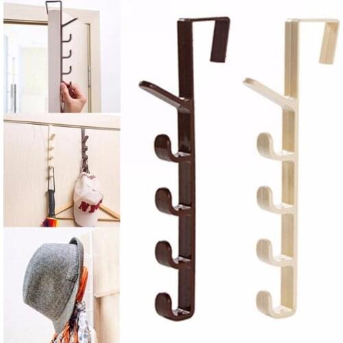 Multifunctional Door Back Hanger Hook Clothes Storage Holder Towel Hanging Rack