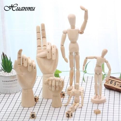 High Joint Human Model Gift Decoration 12-inch Joint Figure Human Body Adjustable Art Ornaments Office Home Decor