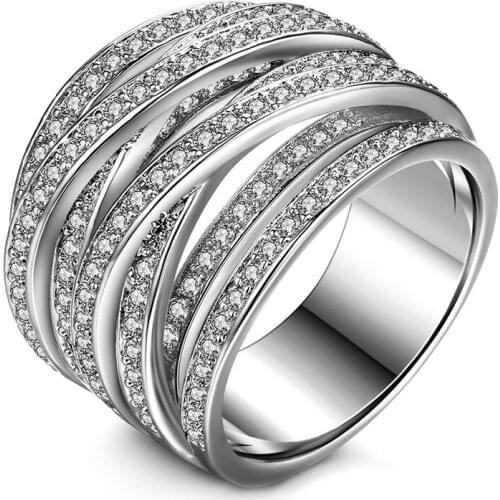 Rings With Cubic Zirkonia For Women Moocai China