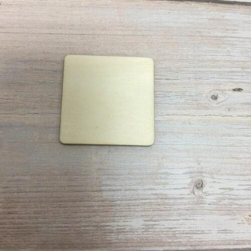 Set of 50 2"x2" blank wood square plaque for engraving unfinished and unpainted wood craft